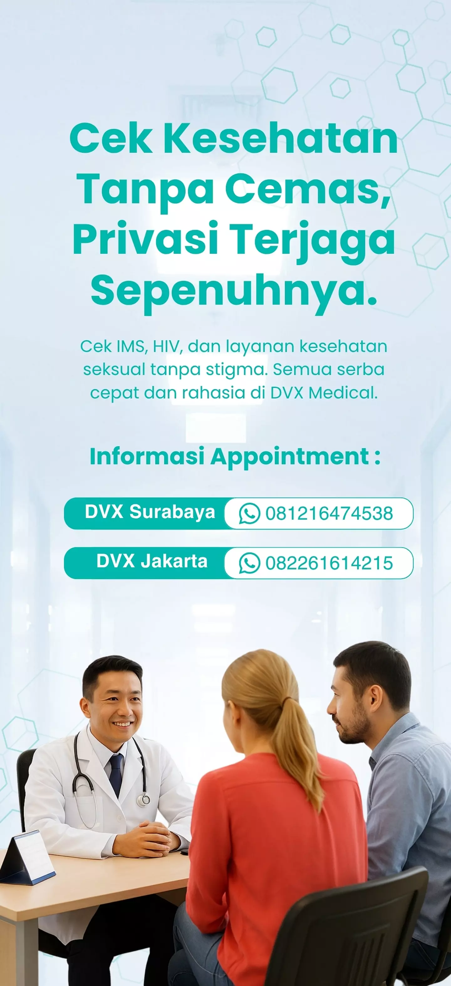 cek gejala ims di klinik dvx medical