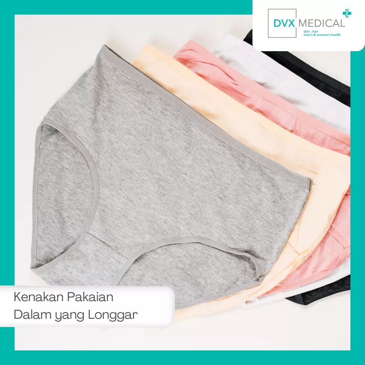 5. Kenakan Pakaian Dalam yang Longgar 