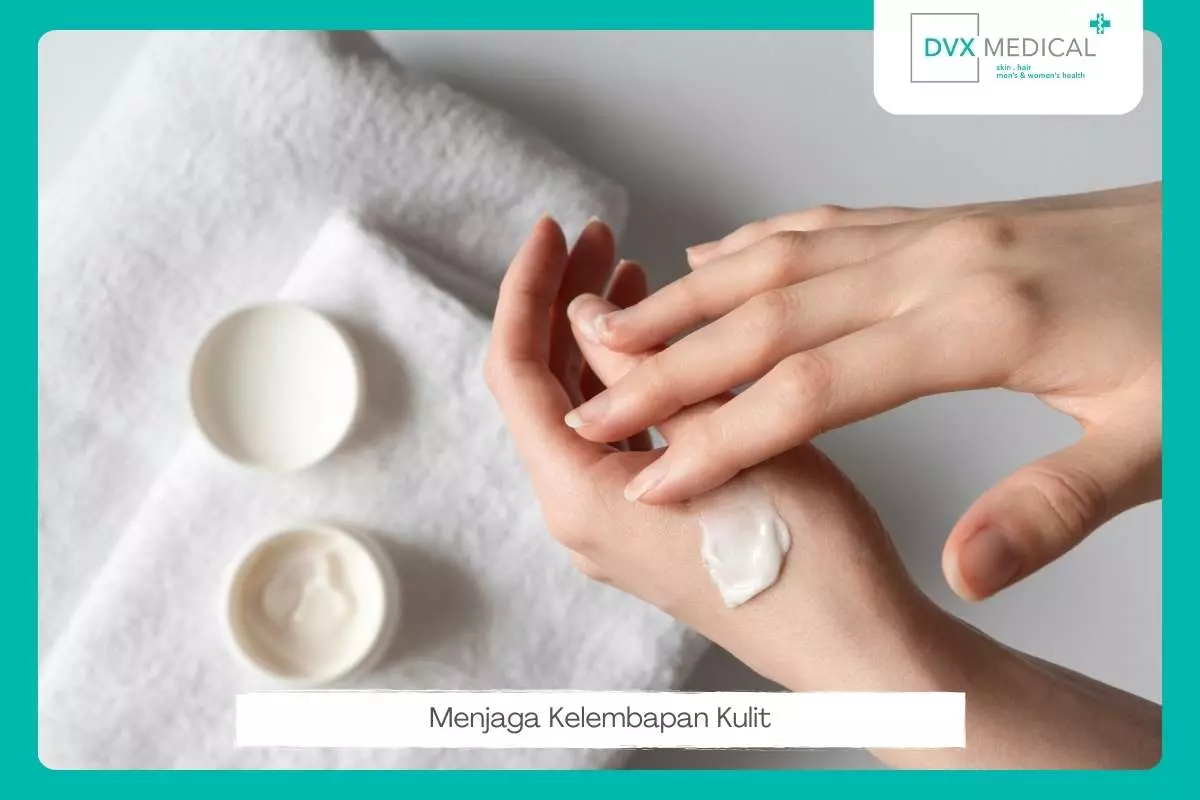 1. Menjaga Kelembapan Kulit Eksim