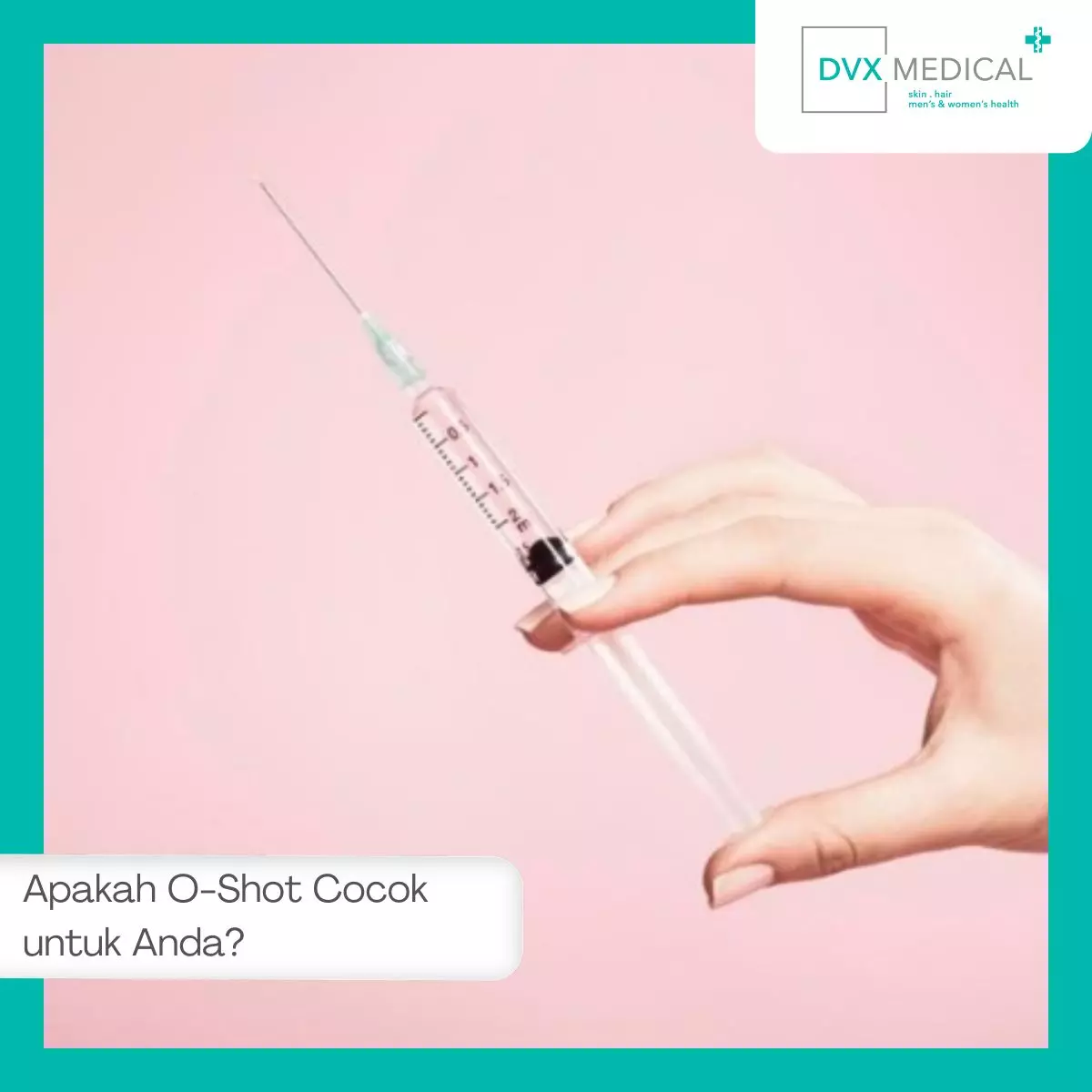 Apakah O-Shot Cocok untuk Anda?