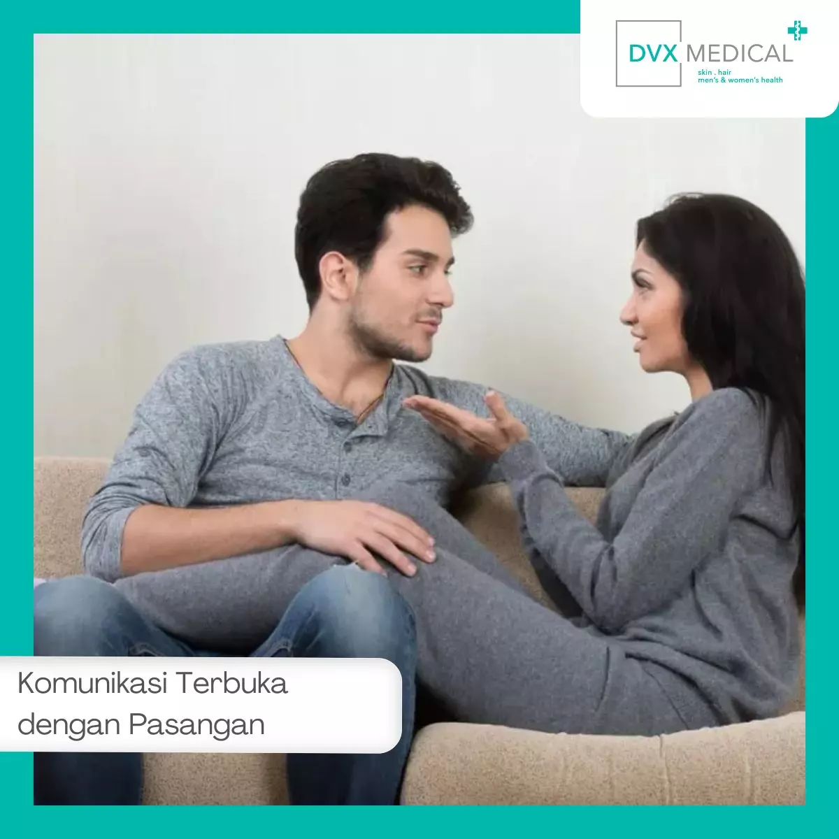 4. Komunikasi Terbuka dengan Pasangan