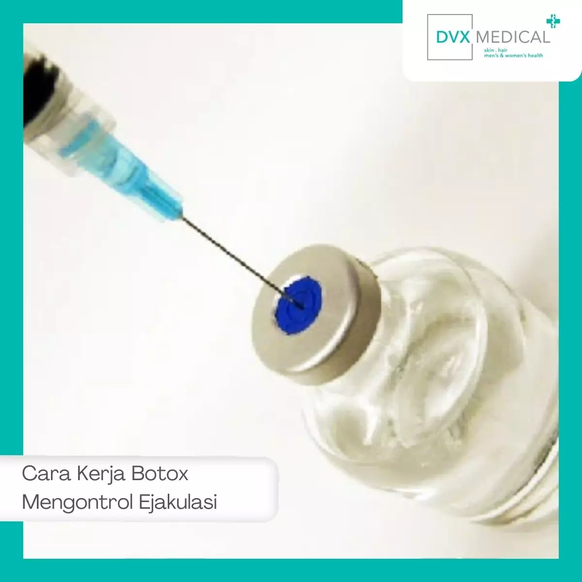 Cara Kerja Botox Mengontrol Ejakulasi
