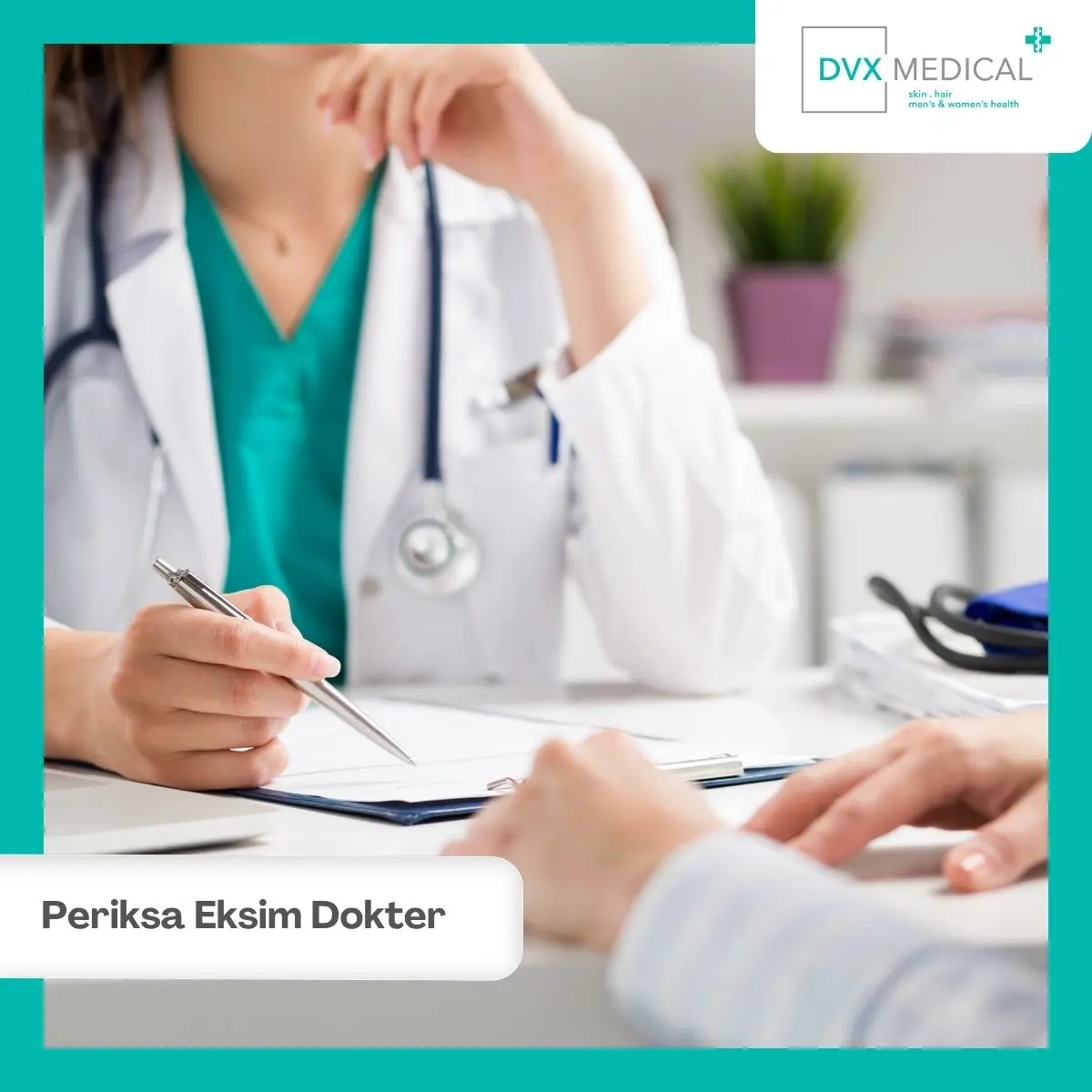 Periksa Keluhan Eksim ke Dokter Spesialis Kulit DVX Medical Jakarta